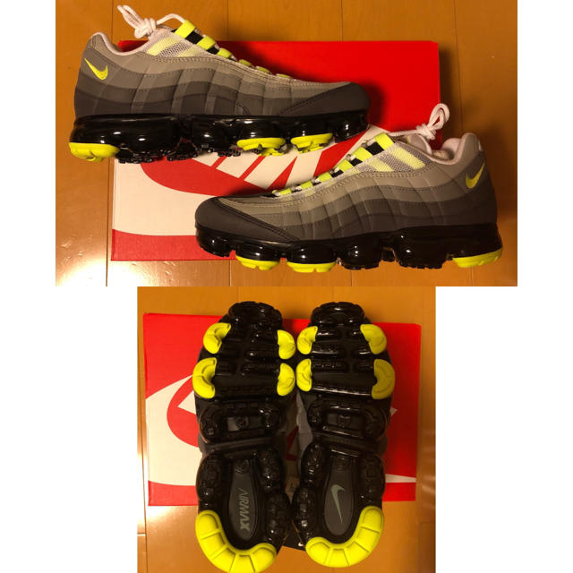 NIKE(ナイキ)のNIKE ナイキ VAPORMAX95 エアマックス95 イエローグラデ 27 メンズの靴/シューズ(スニーカー)の商品写真