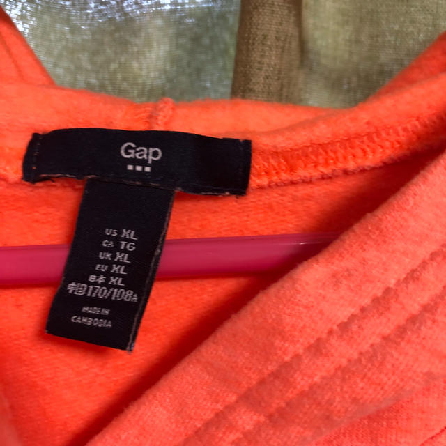 GAP(ギャップ)のgap パーカー xl レディースのトップス(パーカー)の商品写真