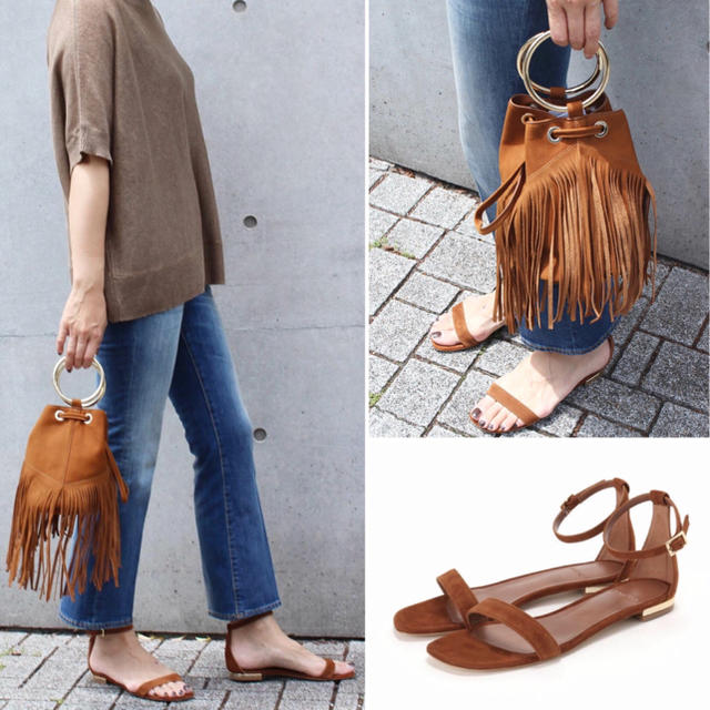 DEUXIEME CLASSE(ドゥーズィエムクラス)の新品⭐️Deuxieme Classe BALDAN STRAP SANDAL レディースの靴/シューズ(サンダル)の商品写真