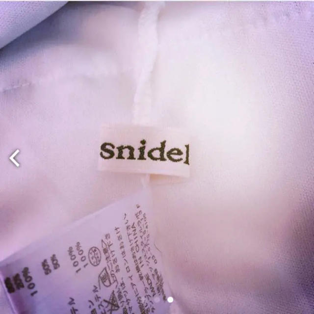 SNIDEL(スナイデル)のスナイデル ワンピース レディースのワンピース(ミニワンピース)の商品写真