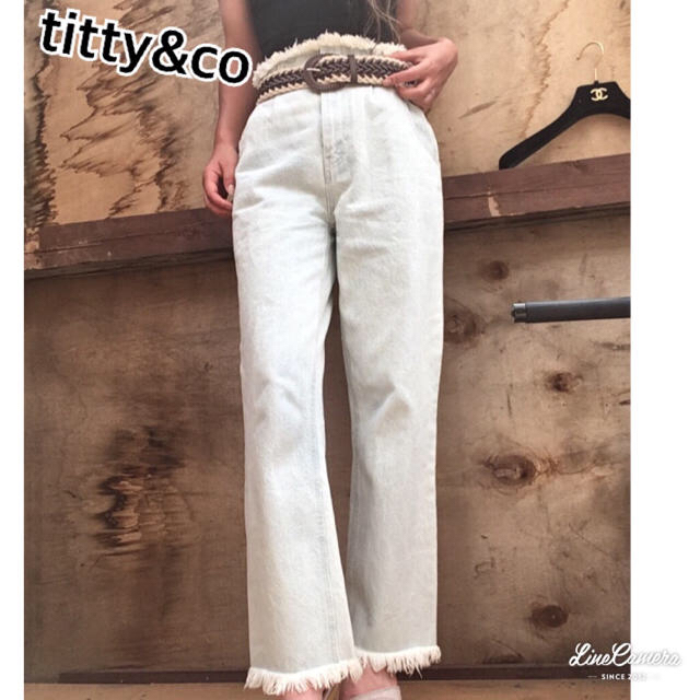 titty&co(ティティアンドコー)のtitty&co レディースのパンツ(デニム/ジーンズ)の商品写真