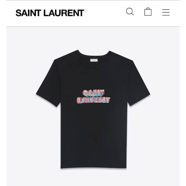 SAINT LAURENT ネオンTシャツ