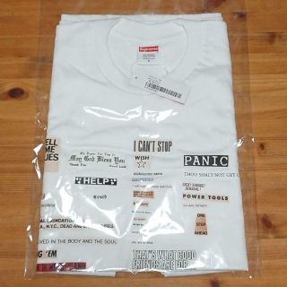 シュプリーム(Supreme)の【S】 Supreme Cutouts Tee White(Tシャツ/カットソー(半袖/袖なし))