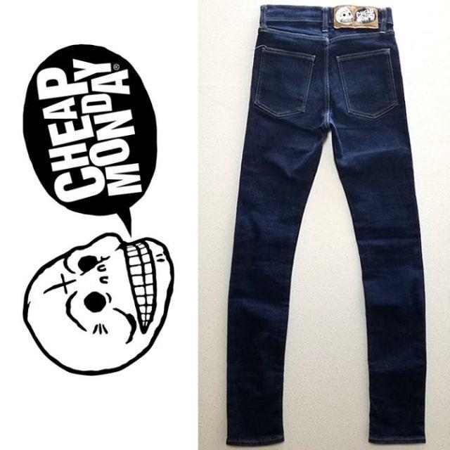 CHEAP MONDAY(チープマンデー)のCheap Monday（チープマンデー） スキニーデニム 29×32インチ レディースのパンツ(デニム/ジーンズ)の商品写真