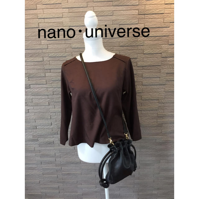 nano・universe(ナノユニバース)の【美品】ナノユニバース  カットソー レディースのトップス(カットソー(長袖/七分))の商品写真