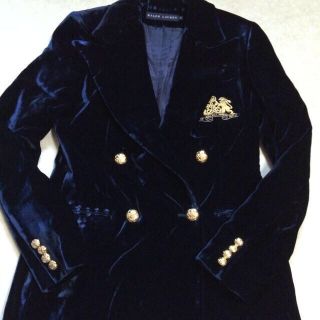 ラルフローレン(Ralph Lauren)の値下 ラルフローレン ベロアジャケット(テーラードジャケット)