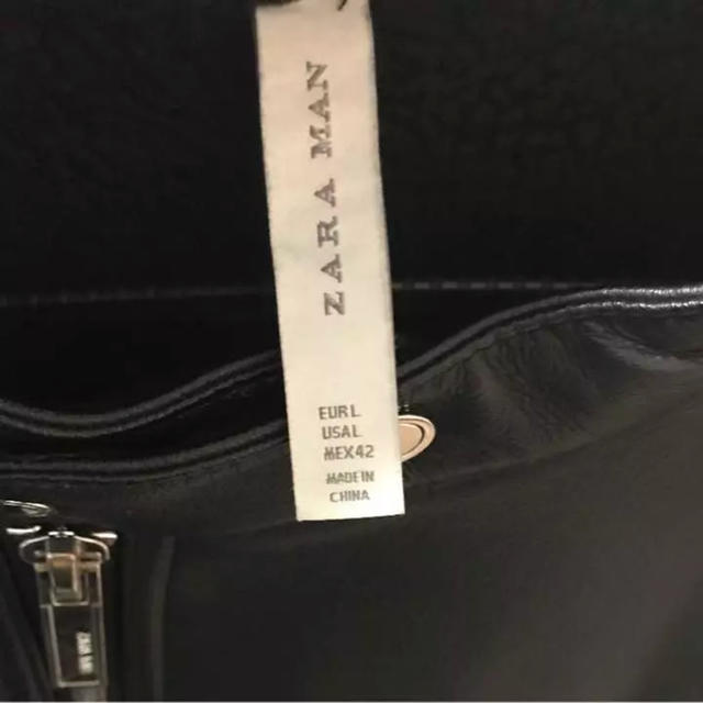 ZARA(ザラ)のZARA レザー メンズのジャケット/アウター(レザージャケット)の商品写真