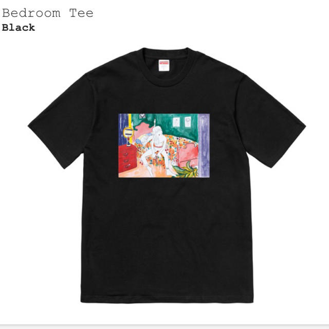 Supreme 18aw bedroom tee Lサイズ - Tシャツ/カットソー(半袖/袖なし)
