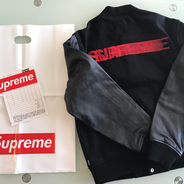 supreme varsity jacket 2018AW  Sサイズ