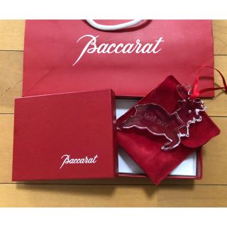 バカラ(Baccarat)のバカラ クリスマスオーナメント 2001年 新品・未使用(その他)