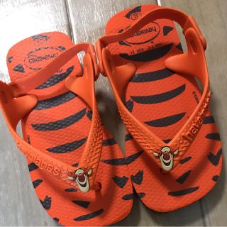 ハワイアナス(havaianas)のhavaianas ディズニー ティガー  ビーチサンダル 22(サンダル)