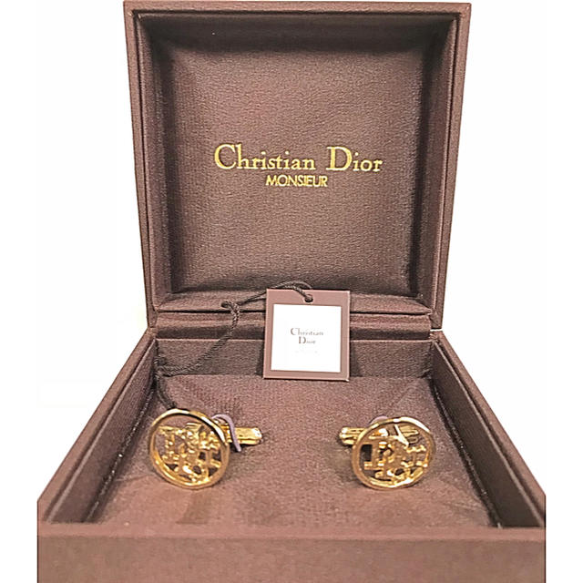 Christian Dior(クリスチャンディオール)のクリスチャンディオールムッシュ カフスボタン カフリンクス メンズのファッション小物(カフリンクス)の商品写真