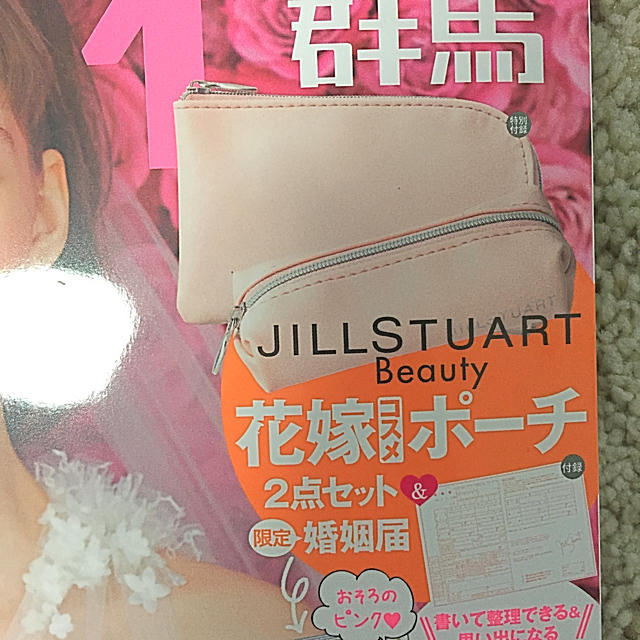 JILLSTUART(ジルスチュアート)のゼクシィ 付録 花嫁コスメポーチ レディースのファッション小物(ポーチ)の商品写真