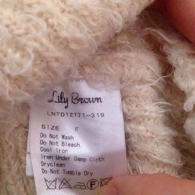 Lily Brown(リリーブラウン)の8888→7290円！最終値下げ⭐️ レディースのトップス(ニット/セーター)の商品写真