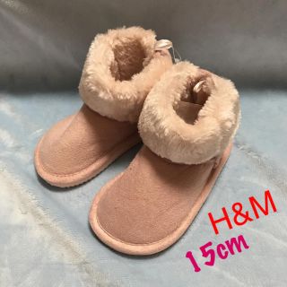 エイチアンドエム(H&M)の☀︎H&Mフェイクファーブーツ15cm(ブーツ)