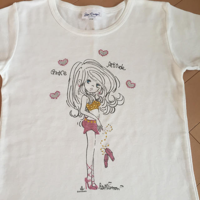 水森亜土  アドちゃんTシャツです レディースのトップス(Tシャツ(半袖/袖なし))の商品写真