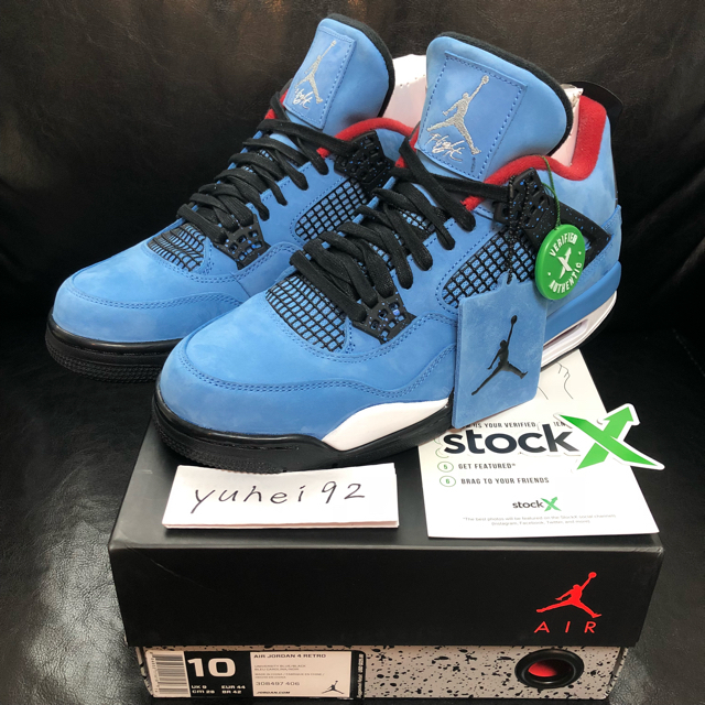 スニーカーエアジョーダン4トラビス AIR JORDAN4 Travis scott