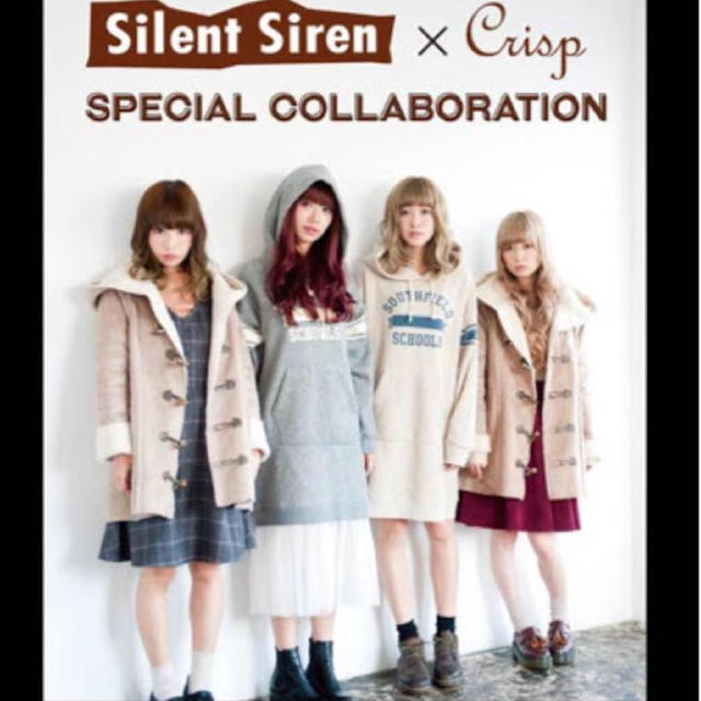 Crisp(クリスプ)のCrisp×Silent Siren コラボ ダッフルコート レディースのジャケット/アウター(ダッフルコート)の商品写真