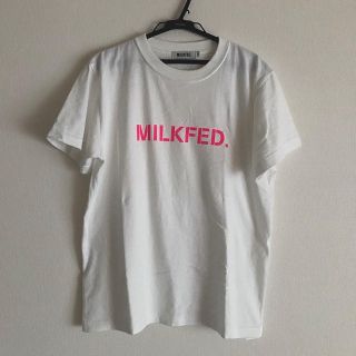 ミルクフェド(MILKFED.)のmilkfed. ロゴTシャツ(Tシャツ(半袖/袖なし))