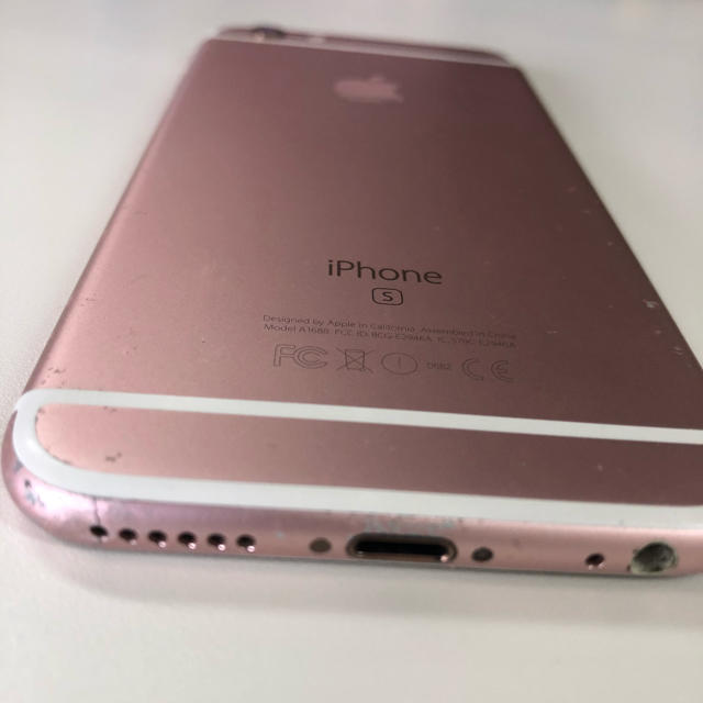 Apple iPhone 6s Rose Gold 64 GB SIMフリーの通販 by con's shop｜アップルならラクマ - 最大10％セット割