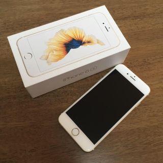 アップル(Apple)のiphone 6s 64G ゴールド(スマートフォン本体)