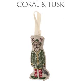 アッシュペーフランス(H.P.FRANCE)のCORAL&TUSK   オオカミのオーナメント(その他)