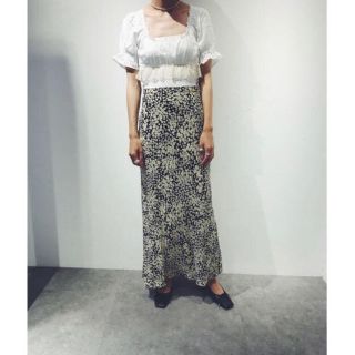 エディットフォールル(EDIT.FOR LULU)の8/29,30,31♡3日間限定お値引き＊フラワーバイアススカート(ロングスカート)