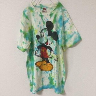 FRUIT OF THE LOOM Tシャツ タイダイ ミッキー Mickey (Tシャツ/カットソー(半袖/袖なし))