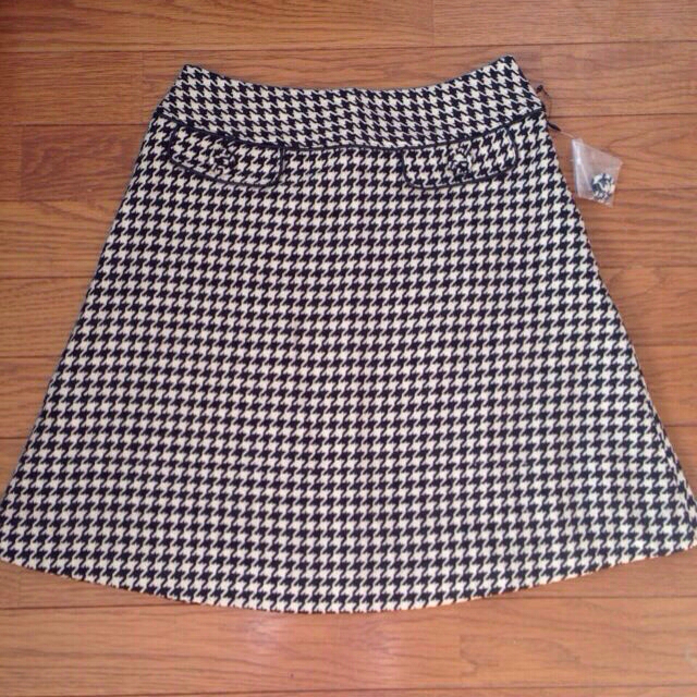 ViS(ヴィス)のvis 千鳥格子 スカート レディースのスカート(ひざ丈スカート)の商品写真