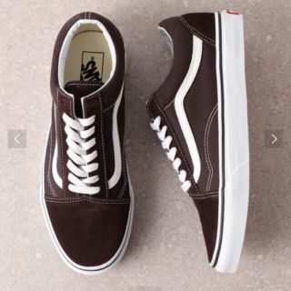 ヴァンズ(VANS)のVANS☆スニーカー オールドスクール ダークブラウン(スニーカー)