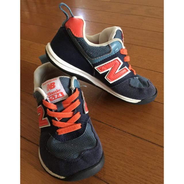 New Balance(ニューバランス)のニューバランス574   17センチ キッズ/ベビー/マタニティのキッズ靴/シューズ(15cm~)(スニーカー)の商品写真