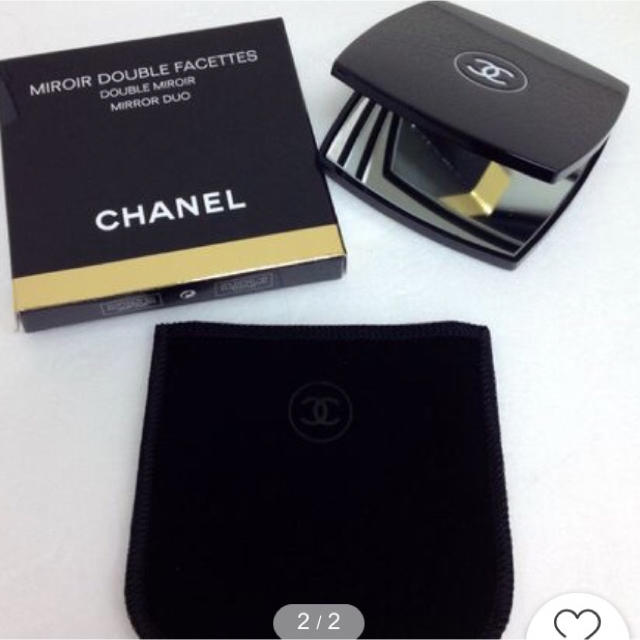 CHANEL(シャネル)の正規品シャネルロールドゥーブルファセットコンパクトミラープレゼントなどに レディースのファッション小物(ミラー)の商品写真