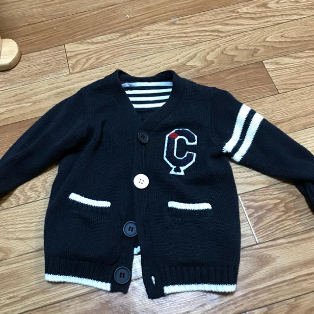 COMME CA ISM(コムサイズム)のカーディガン キッズ/ベビー/マタニティのキッズ服男の子用(90cm~)(カーディガン)の商品写真