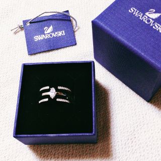 スワロフスキー(SWAROVSKI)のSWAROVSKI💍シルバーリング(リング(指輪))