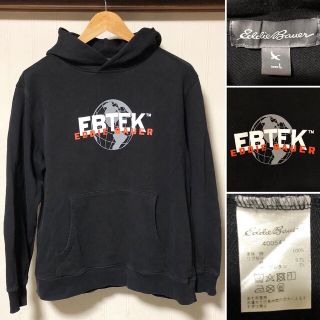 エディーバウアー(Eddie Bauer)のEddie Bauer エディーバウアー EBTEK プルオーバー パーカー 黒(パーカー)