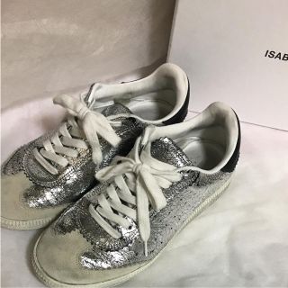 イザベルマラン(Isabel Marant)のisabelmarant スニーカー シルバー サイズ38(スニーカー)