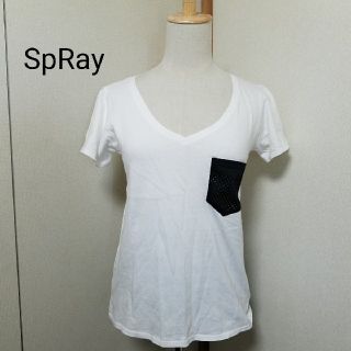 スプレイ(SpRay)のSpRay カットソー(カットソー(半袖/袖なし))