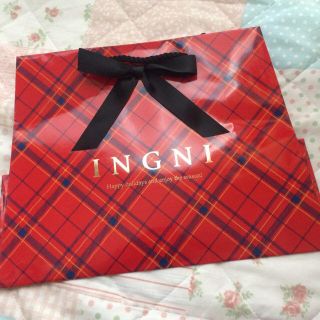 イング(INGNI)の限定ショップ袋(ショップ袋)