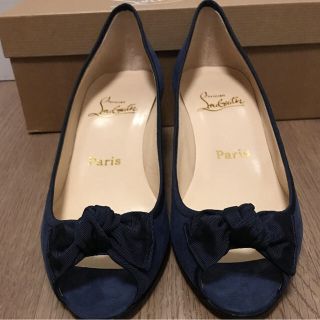 クリスチャンルブタン(Christian Louboutin)の専用です。ルブタン パンプス ネイビー 37.5(ハイヒール/パンプス)