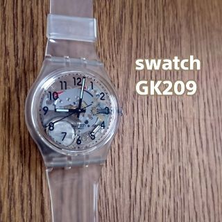 スウォッチ(swatch)の【swatch】クリアなアナログ腕時計 ／GK209(腕時計)