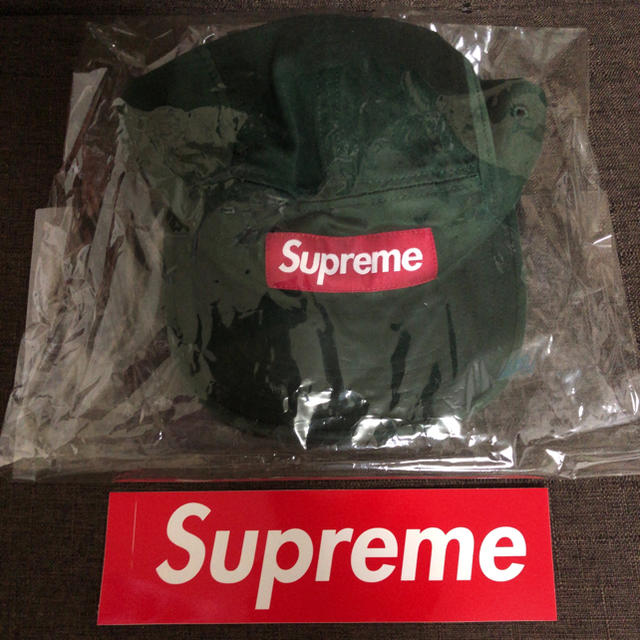 【新品】Supreme Washed Chino Twill Camp Cap