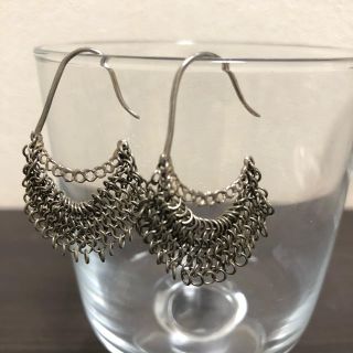 カオル(KAORU)の【値下げ】カオル atelier kaoru ピアス シルバー 洋白(ピアス)