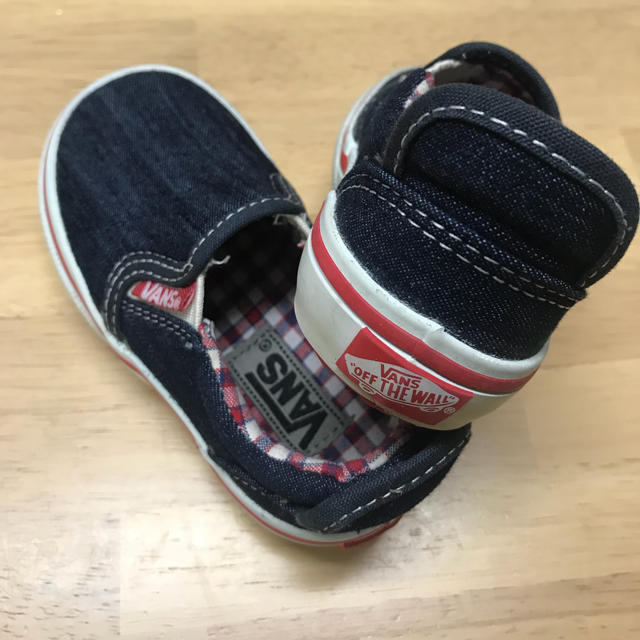 VANS(ヴァンズ)のスリッポン14㎝ キッズ/ベビー/マタニティのベビー靴/シューズ(~14cm)(スリッポン)の商品写真