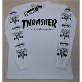 スラッシャー(THRASHER)の新作 スラッシャー MAG Multi-c 袖 プリント Tシャツ 長袖(Tシャツ/カットソー(七分/長袖))