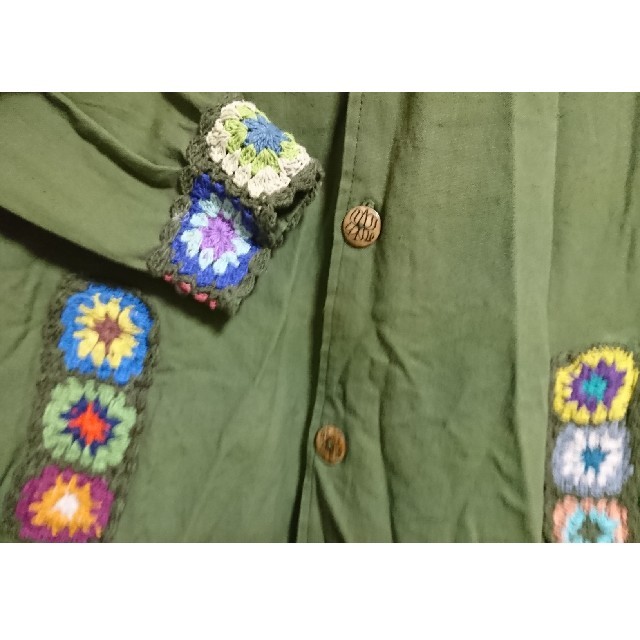 チャイハネ(チャイハネ)のチャイハネ風 ライトアウター フーディー レディースのジャケット/アウター(ブルゾン)の商品写真
