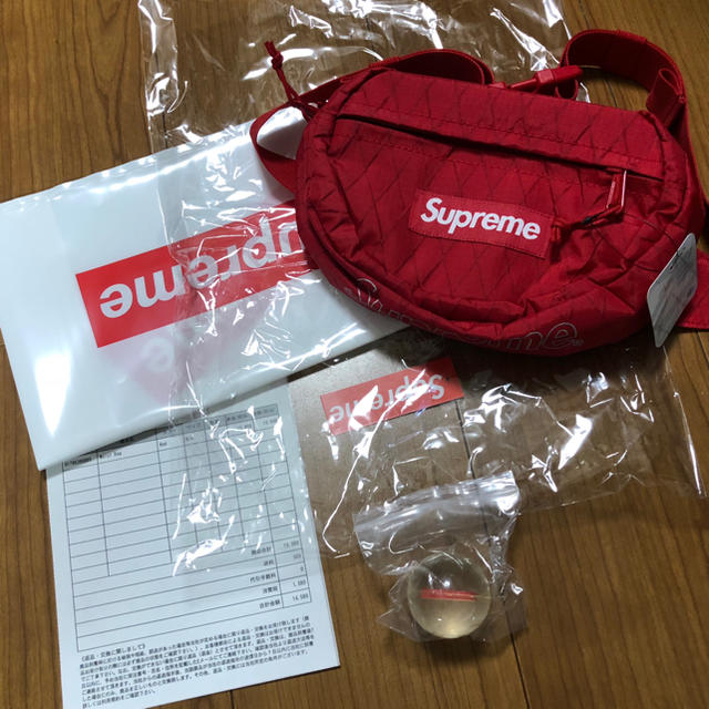 Supreme - supreme 18aw waist bag ウエストバッグ 新品未使用 国内の ...