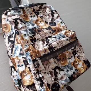 レスポートサック(LeSportsac)のプロフ必読お願いします。様専用　レスポートサック　キャットカフェ　リュック(リュック/バックパック)