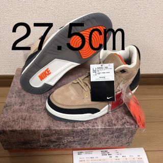 ナイキ(NIKE)の【27.5】NIKE AIR JORDAN 3 RETRO JTH NRG (スニーカー)