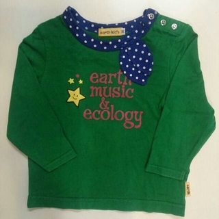 アースミュージックアンドエコロジー(earth music & ecology)のアースミュージック＆エコロジー 90cm 長袖(Tシャツ/カットソー)