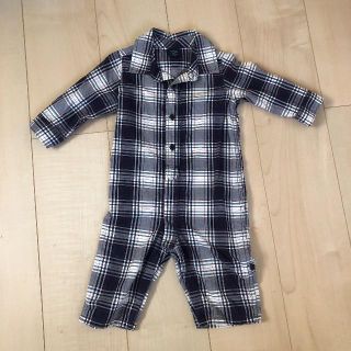 ベビーギャップ(babyGAP)の【ベビーギャップ】シャツ型長袖カバーオール(カバーオール)